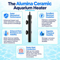 Thumb-Sized 15W Super Mini Aquarium Betta Heater with Digital Display Thermostat