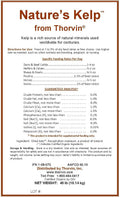 Nature's Organic Kelp Meal - Nutrients for Livestock and Pet - Natural Seaweed Fertilizer Harvested and Dried in Iceland