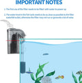 Boxtech Aquarium Hang On Filter with Activated Carbon