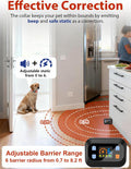 MIMOFPET Wireless Pet Barrier for Cats Dogs - Outdoor Indoor Pet Barrier with Adjustable Safe Static Intensity,Adjustabl