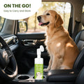 PawSono Paw Cleaner for Dogs & Cats, No-Rinse Foaming Pet Foot Washer with Built-in Scrubber Brush for Dirty, Muddy Paws – Suitable for Small, Medium & Large Dogs, Puppies, Kittens (5 fl oz)