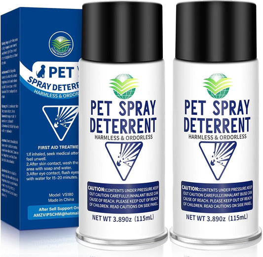 Motion Activated Cat Deterrent Spray Refill,2 Pack 7.78Oz