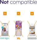 Litter Genie Jumbo Refill Bags, 1-Pack, 28 ft of Continuous Film
