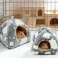 3PCS Guinea Pig Tunnel Set Washable Guinea Pig Houses and Hideouts Cozy Soft Small Animals Hideout Tubes for Hamster Chi