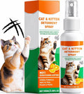 Cat Spray Deterrent, Cat Deterrent Spray for Furniture Protection, Natural Cat Training Spray for Cats to Stop Scratchin