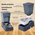 Meikuler Automatic Dog Cat Water Dispenser Large Capacity 5Lfor Cats and Medium and Large-Sized Dogs with Stainless Stee