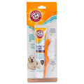 Arm & Hammer Complete Care Puppy Dental Kit, Enzymatic Toothpaste with Baking Soda and Calcium for Dogs, Peanut Butter Flavor, Toothbrush and Microfiber Brush Included, Fluoride-Free, 2.5 Oz