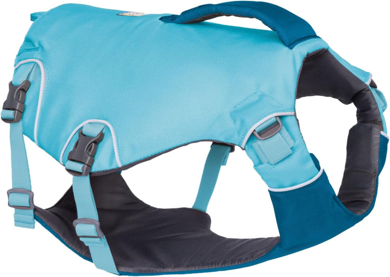 Ruffwear, Confluence Life Jacket for Dogs, Biolumin Blue, Medium