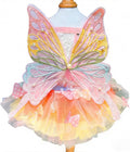 Cute Rainbow Butterfly Dog Dress Cat Princess Dress Pet Wedding Dresses