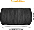 Adjustable Bird Cage Seed Catcher, Black Bird Cage Net Birdcage Cover Skirt Nylon Mesh Netting, Stretchy Birds Cages Gua