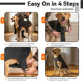 VIVAGLORY Dog Fleece Vest Softpad Dog Fleece Sweater, M
