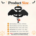 Cat Harness and Leash, Cat Halloween Costumes with Bat Wings & Pumpkin Bell