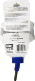 Lixit 30-0370-024 Glass Water Bottle for Birds and Small Animals, 8-Ounce