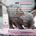 Mr Wrinkles Sphynx Cat Soothing Skin Cleanser, 100% Natural, Exclusively for Hairless Cats, Gentler Than Shampoo!