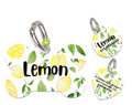 Personalized Pet Tag, Pet ID Tag, Custom Pet tag, Custom Print Tag, Dog Tag, Cat Tag, Unique Tag, Lemon