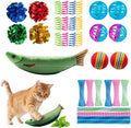 33-Pack Cat Toys for Indoor Cats & Kittens, Interactive Cat Toy