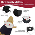Bearded Dragon Lizard Hoodie Leash Suit Reptile pet Outdoor Chest Harness Chameleon Squirrel Leash Hooded Clothes Suitab