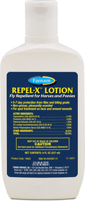 Farnam Repel-X Lotion Fly Repellent for Horses and Ponies, 8 Ounce Lotion