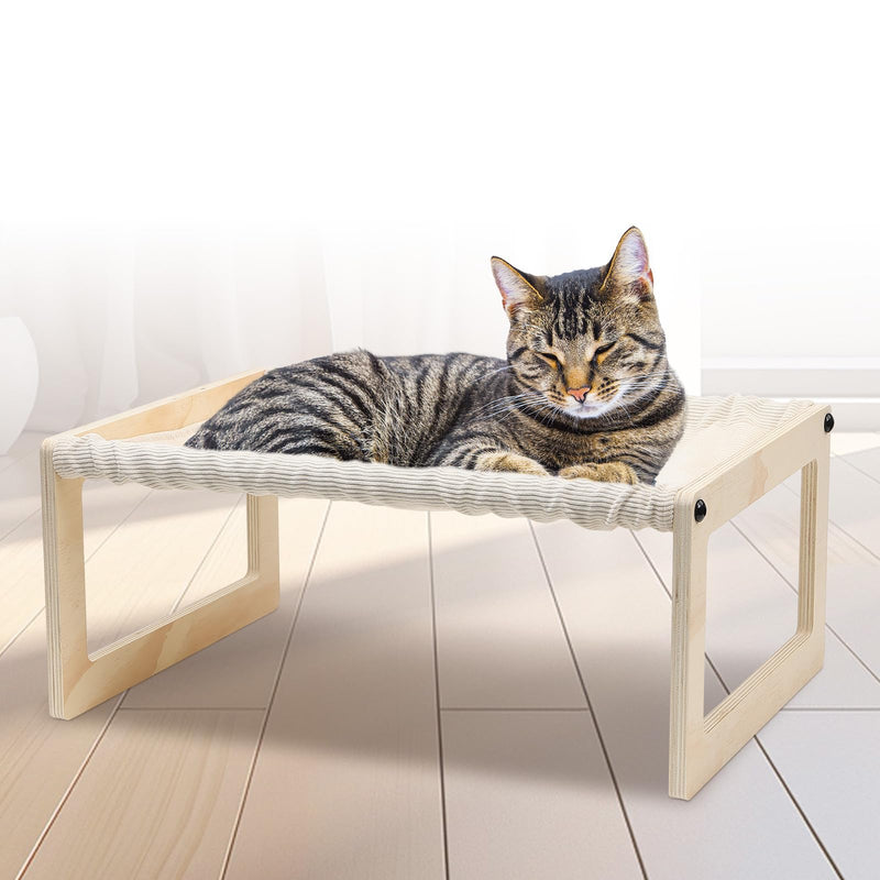 EUIJOIP Cat Bed with Washable Pad - 9.5