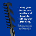 Wahl Professional Animal Mane & Tail Brush, 858708, Black