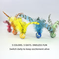 ZAYLUMO Feather Chase & Fetch Balls for Indoor Cats – 5 Pack Durable Rubber Cat Toys with Natural Feathers, Interactive Exercise & Hunting Play, Bouncy Balls for Active Kittens and Adult Cats
