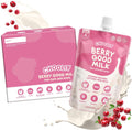 Choolip Berry Good Milk for Cats & Dogs – Lactose-Free Pet Milk Pouches – Vet-Formulated Hydrating Drink with Cranberry, CoQ10, Glucosamine & Omega-3 (100mL x 8 Pouches)