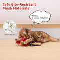 Potaroma Cat Toys Chirping Birds 2 Pcs with Catnip SilverVine, Interactive Cat Kicker, Lifelike Birdie Tweets, Indoor Ki