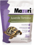 Mazuri | Juvenile Tortoise Food for Baby Tortoises | 8 Ounce (8 oz) Bag
