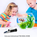 SunGrow Measure Salinity of Water with Aquarium Refractometer, Remarkable Accuracy, Easy Reading