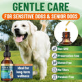Natural Flea and Tick Prevention for Dogs, Dog Flea Treatment Drops, 60ml