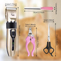Dog Clippers for Grooming, Low Noise, Electric Quiet, Adjustable Clipper Comb for Dog Grooming Kit, cat Supplies Pet Hai