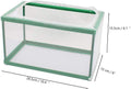XMHF Nylon Mesh Fish Fry Hatchery Breeder Box Separation Net White Green