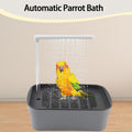 PINVNBY Automatic Bird Bath with Pump, Bird Shower Fountain for Indoor Use