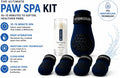 Dog Paw Spa Kit – Paw Balm & Moisturizing Dog Socks for Dry, Cracked Paw Pads – Anti-Lick Paw Protection with 4 Non-Slip