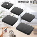 nanbowang Waterproof Dog Bed Covers Replacement Washable Pet Hair Easy to Remove, Dog Pillow Cover Quilted, Pet Bed Cove