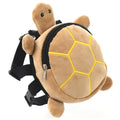 XJKLBYQ Dog Harness Backpack, Cute Cartoon Turtle Backpack Carrier, Zipper Closure No Pull Dog Saddle Bag Pet Vest, Mesh Frog Self Bag for Puppy Outdoor Travel Hiking/8x7in