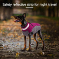 OUOBOB Dog Winter Jacket Cozy Reflective Waterproof Windproof Warm Pet Garment,Comfortable Cold Weather Fleece Apparel Outfits with Zipper Closure for Small Medium Large Dogs Puppy Walking,X-Large