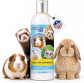 Critter Shampoo for Small Pets -Small Animal Fragrance & Detergent Free Shampoo - Sensitive Skin Shampoo for Ferrets, Guinea Pigs, Rabbits, Hedgehogs, Hamsters & Sugar Gliders (8 oz Fragrance Free)