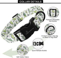 ARING PET Dinosaur Dog Collar-Cute Dog Collar for Small Dogs, Adjustable Comfortable Cotton Boy Dog Collars for Small Me