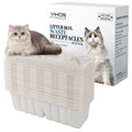 VIKOS Products 20-Pack Litter Box Waste Receptacles Compatible with Littermaid 1St/2nd Edition Automatic Cat Litter Box, Disposable Waste Receptacles for Littermaid, Convenient & Odor-Free Disposal