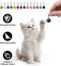 Thrymme 14 Pcs Bell for Collar, Mini Pet Bells, Lightweight Loud Bells for DIY Pet Collar Decoration, Dog Cat Collar Accessories for Daily Wear and Outdoor Tracking