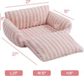 Hollypet Cat Bed Small Dog Orthopedic Couch Beds for Pets up to 13 lbs