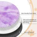 Warfort 2PCS Round Plush Pet Mat Thin Style Pad Mat for Cats, Small Dogs, Rabbits, Guinea Pigs, Washable Soft Sofa pad, for Crate Cat Tree Tower Window Perch (White, Small (15.8inch) - 2pcs)