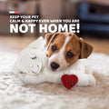 ALL FOR PAWS Heartbeat Dog Toy for Puppy - Dog Anxiety Relief & Behavioral Training | Puppy Heartbeat Stuffed Animal Plush Toy | Perfect for Dog Sleep Aid