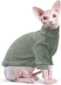 Idepet Sphynx Hairless Cats Sweater Shirt Kitten Soft Puppy Clothes Pullover Cute Cat Pajamas Jumpsuit Cotton Apparel Pe