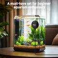 hygger MINI 1.5W Fish Bowl Aqaurium Silent Air Pump with Accessories, Oxygen Aerator Kit for Fish Tank 0.5-12 Gallon Fis