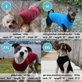 Gooby Stretch Fleece Vest Dog Sweater, Red, Large