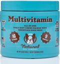 Natural Dog Company 25-in-1 Multivitamin for Dogs – Vet-Formulated Soft Chews for Puppies, Adults & Seniors, Supports Joints, Skin, Coat, Immune & Heart Health, NASC Certified, 90 Count
