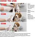 Veterra Dog and Cat Wound Care Spray for Dogs & Cats – Vet Recommended Skin Cleansing Spray, Helps Clean Minor Cuts & Scratches, Supports Skin Hygiene, Gentle No-Sting Formula - 3.38 Oz 100 Ml