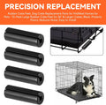 10Pcs Rubber Dog Crate Replacement Parts,Large Crate Feet for Midwest Homes